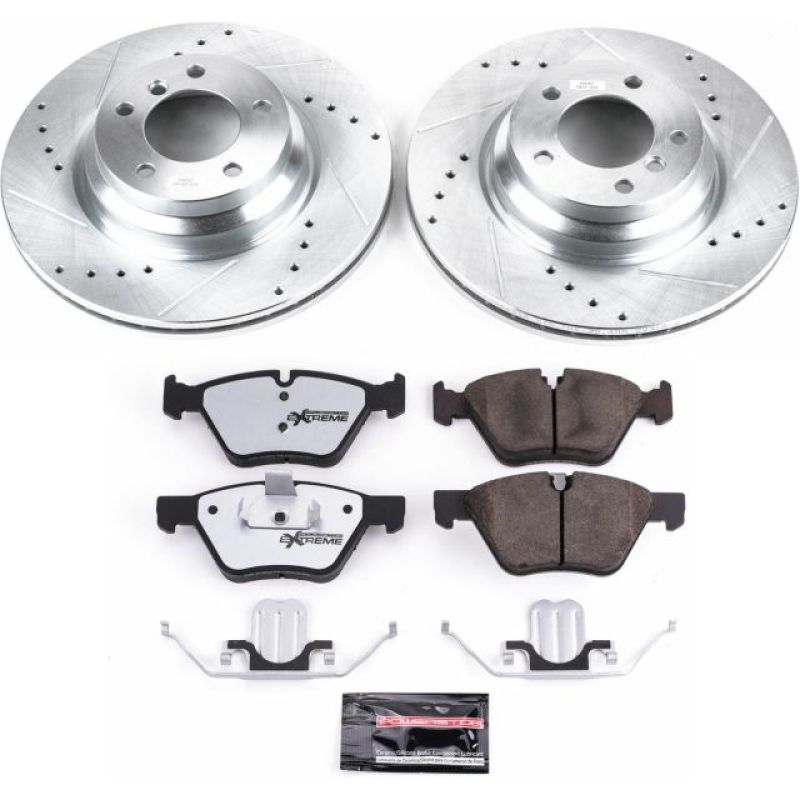 Power Stop 2006 BMW 330i Front Z26 Street Warrior Brake Kit Power Stop 2006 BMW 330i Front Z26 Street Warrior Brake Kit