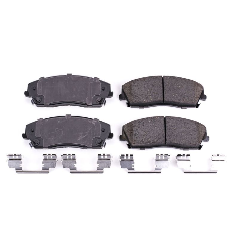 Power Stop 05-22 Chrysler 300 Front Z17 Evo Ceramic Brake Pad w/Hardware Power Stop 05-22 Chrysler 300 Front Z17 Evo Ceramic Brake Pad w/Hardware