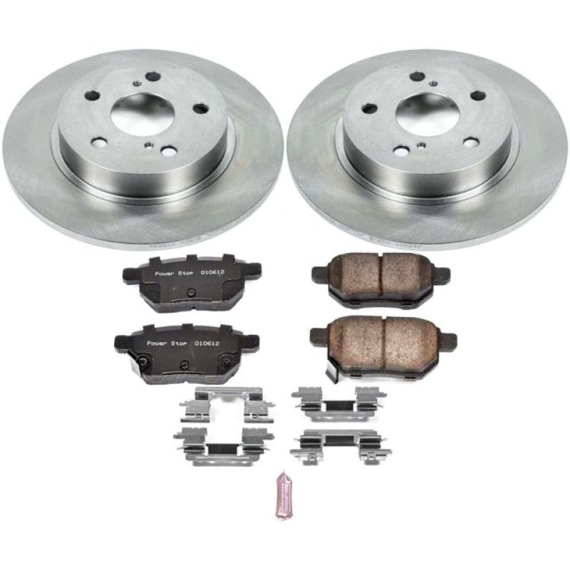 Power Stop 11-16 Scion tC Rear Autospecialty Brake Kit Power Stop 11-16 Scion tC Rear Autospecialty Brake Kit