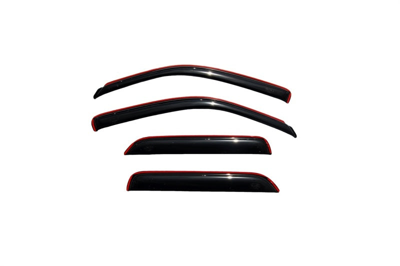 AVS 01-07 Ford Escape Ventvisor In-Channel Front & Rear Window Deflectors 4pc - Smoke AVS 01-07 Ford Escape Ventvisor In-Channel Front & Rear Window Deflectors 4pc - Smoke