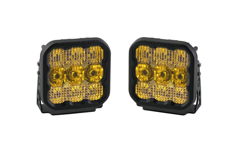 Diode Dynamics SS5 LED Pod Pro - Yellow Combo (Pair) Diode Dynamics SS5 LED Pod Pro - Yellow Combo (Pair)