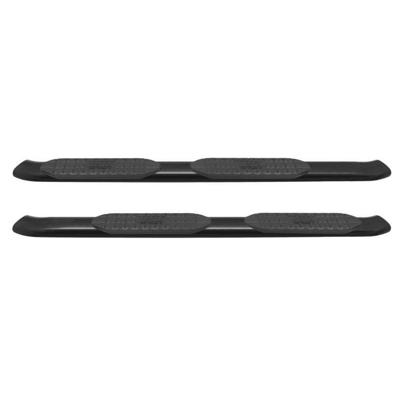 Westin 18-20 Jeep Wrangler JL Unlimited 4DR PRO TRAXX 5 Oval Nerf Step Bars - Textured Black Westin 18-20 Jeep Wrangler JL Unlimited 4DR PRO TRAXX 5 Oval Nerf Step Bars - Textured Black