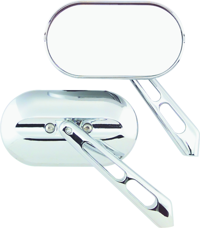 Kuryakyn Magnum Mirrors Small Flat Glass Chrome Kuryakyn Magnum Mirrors Small Flat Glass Chrome