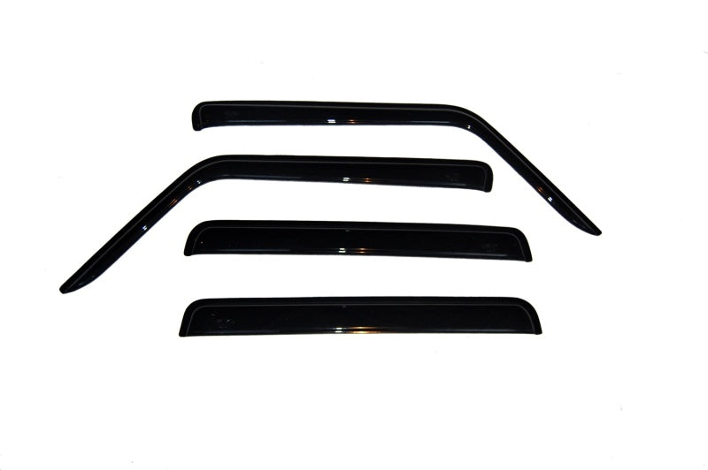 AVS 06-10 Jeep Commander Ventvisor Outside Mount Window Deflectors 4pc - Smoke AVS 06-10 Jeep Commander Ventvisor Outside Mount Window Deflectors 4pc - Smoke