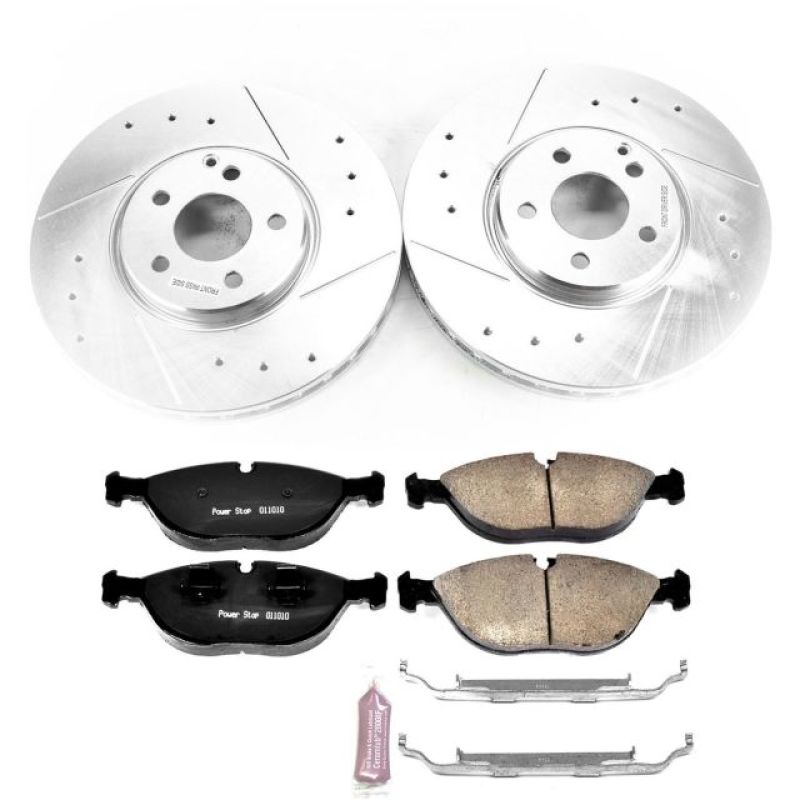 Power Stop 04-05 Mercedes-Benz E500 Front Z23 Evolution Sport Brake Kit Power Stop 04-05 Mercedes-Benz E500 Front Z23 Evolution Sport Brake Kit
