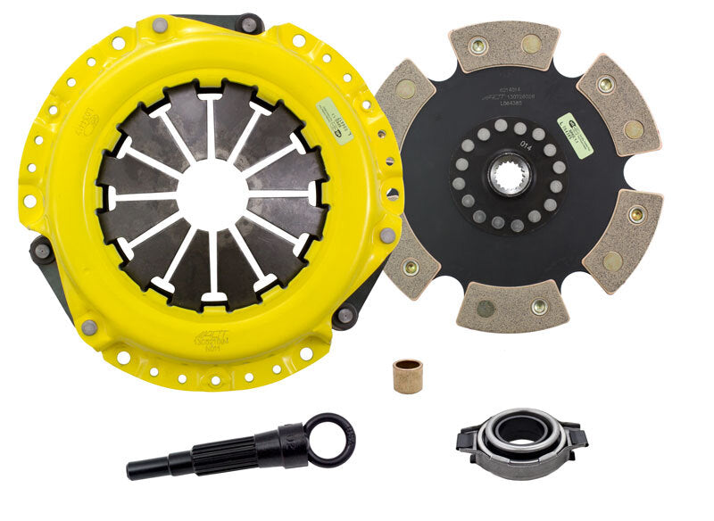 ACT 1996 Nissan 200SX HD/Race Rigid 6 Pad Clutch Kit ACT 1996 Nissan 200SX HD/Race Rigid 6 Pad Clutch Kit