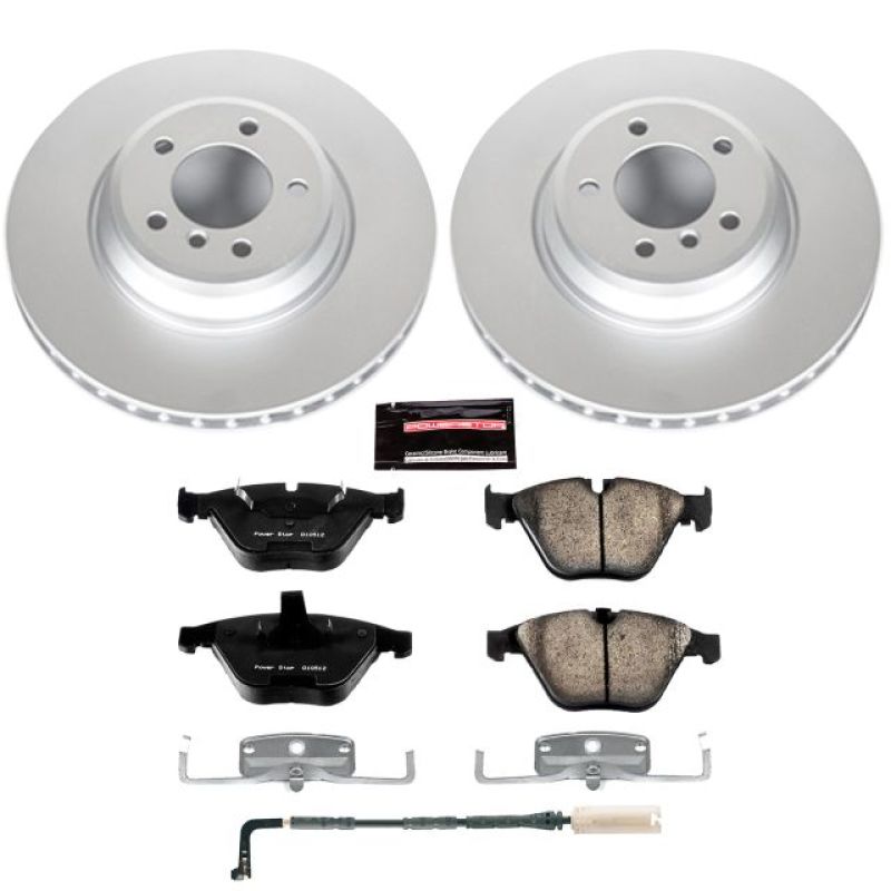 Power Stop 2009 BMW 335i xDrive Front Z23 Evolution Sport Coated Brake Kit Power Stop 2009 BMW 335i xDrive Front Z23 Evolution Sport Coated Brake Kit