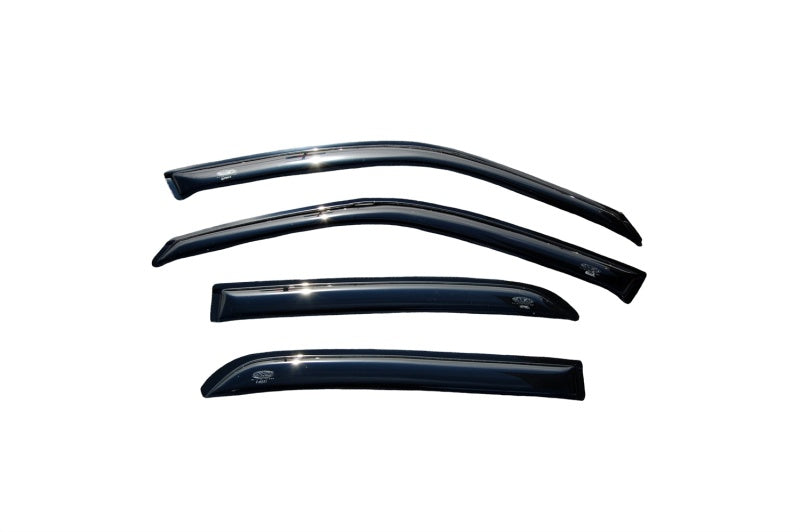 AVS 98-11 Ford Crown Victoria (Short Rears) Ventvisor Outside Mount Window Deflectors 4pc - Smoke AVS 98-11 Ford Crown Victoria (Short Rears) Ventvisor Outside Mount Window Deflectors 4pc - Smoke