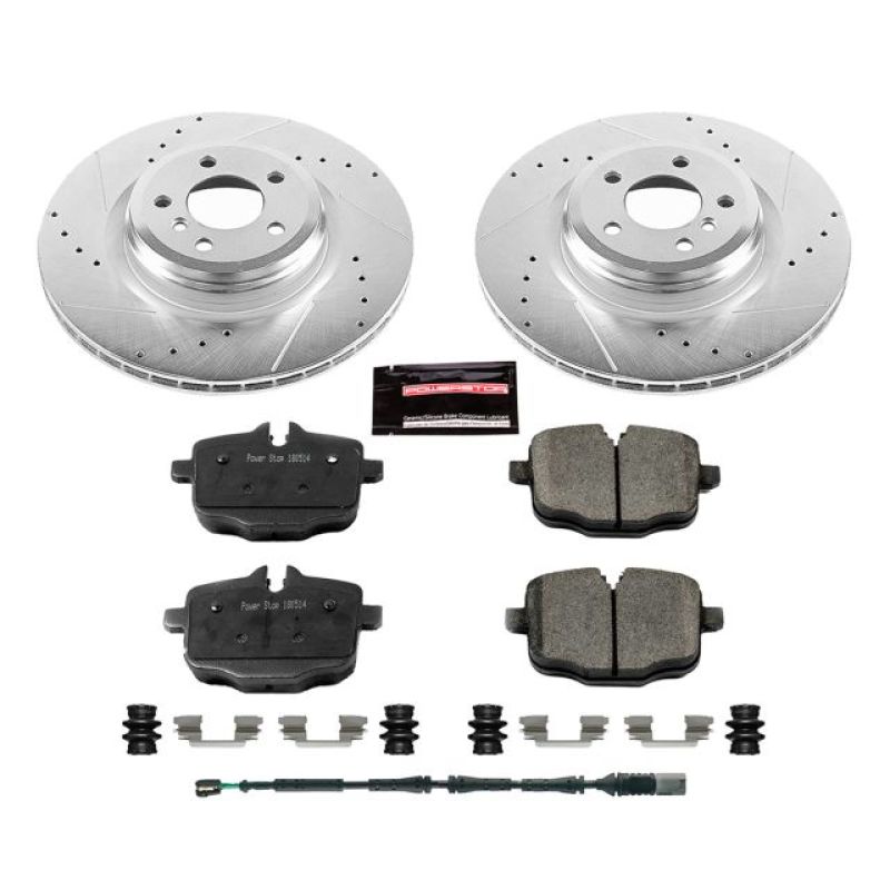 Power Stop 10-15 BMW 550i GT Rear Z23 Evolution Sport Brake Kit Power Stop 10-15 BMW 550i GT Rear Z23 Evolution Sport Brake Kit