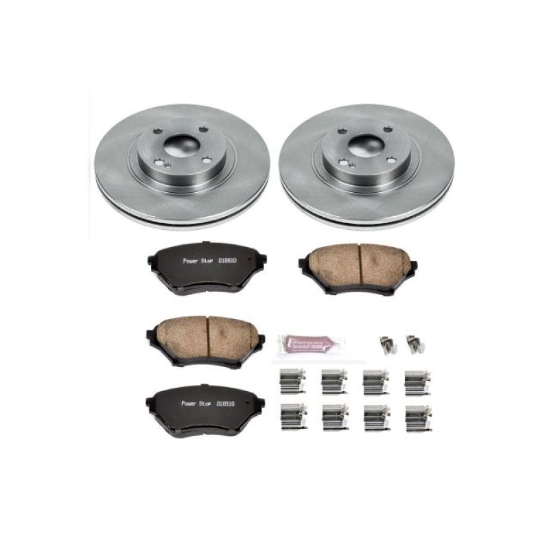 Power Stop 01-05 Mazda Miata Front Autospecialty Brake Kit Power Stop 01-05 Mazda Miata Front Autospecialty Brake Kit