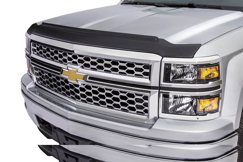 AVS 07-14 Chevy Tahoe Aeroskin II Textured Low Profile Hood Shield - Black AVS 07-14 Chevy Tahoe Aeroskin II Textured Low Profile Hood Shield - Black