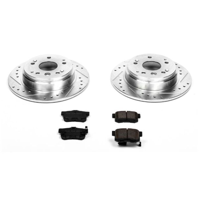 Power Stop 04-08 Acura TL Rear Z23 Evolution Sport Brake Kit Power Stop 04-08 Acura TL Rear Z23 Evolution Sport Brake Kit