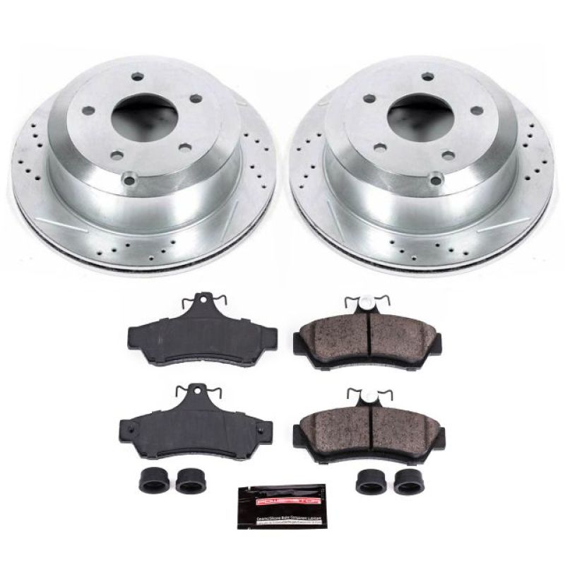 Power Stop 05-06 Pontiac GTO Rear Z23 Evolution Sport Brake Kit Power Stop 05-06 Pontiac GTO Rear Z23 Evolution Sport Brake Kit