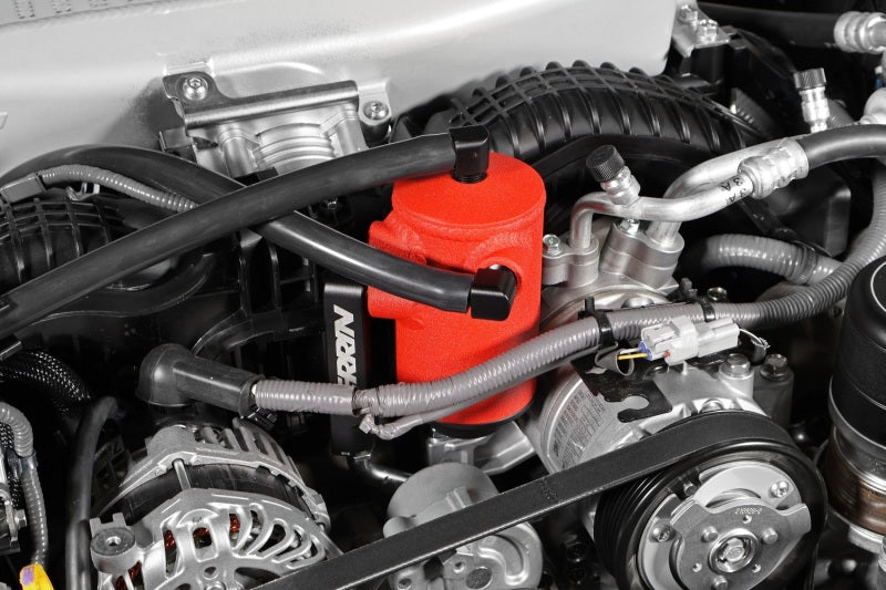 PERRIN 22-24 Subaru WRX Air Oil Separator - Red PERRIN 22-24 Subaru WRX Air Oil Separator - Red