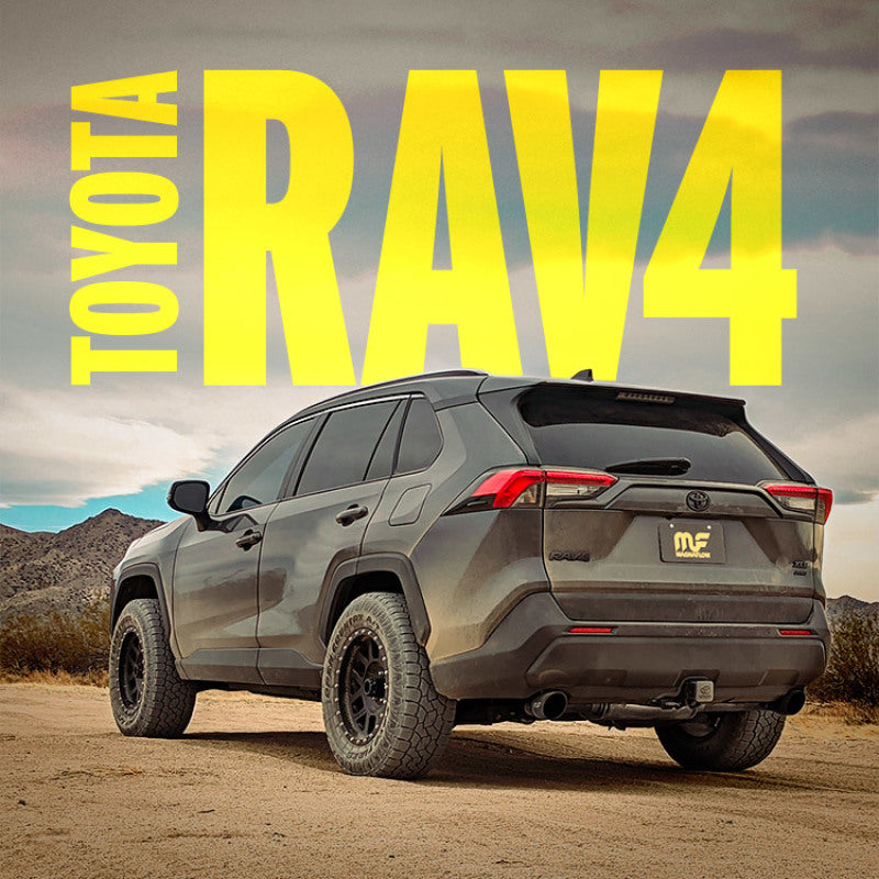 Magnaflow 19-21 Toyota RAV4 Street Series Cat-Back Performance Exhaust System- Dual Rear Exit- Black Magnaflow 19-21 Toyota RAV4 Street Series Cat-Back Performance Exhaust System- Dual Rear Exit- Black