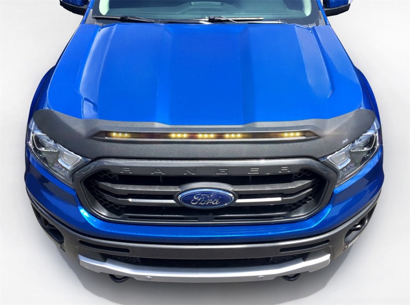 AVS 2019 Ford Ranger Aeroskin Low Profile Light Shield - Black AVS 2019 Ford Ranger Aeroskin Low Profile Light Shield - Black