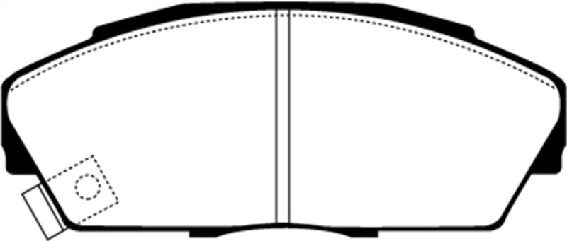 EBC 92-94 Acura Integra 1.7 Vtec Yellowstuff Front Brake Pads EBC 92-94 Acura Integra 1.7 Vtec Yellowstuff Front Brake Pads