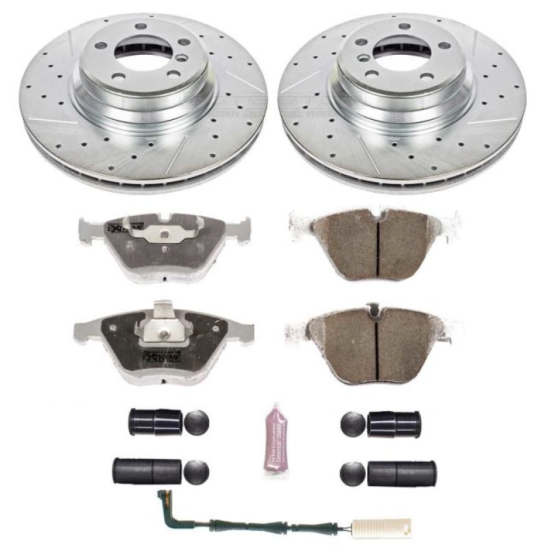 Power Stop 02-05 BMW 745i Front Z26 Street Warrior Brake Kit Power Stop 02-05 BMW 745i Front Z26 Street Warrior Brake Kit