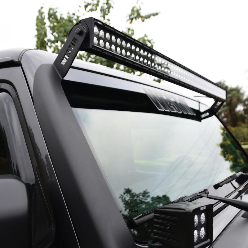 Westin 18-19 Jeep Wrangler Pillar LED Light Mount - Black Westin 18-19 Jeep Wrangler Pillar LED Light Mount - Black