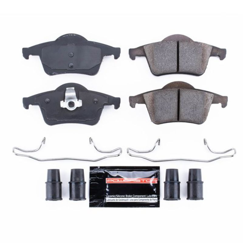 Power Stop 01-09 Volvo S60 Rear Z23 Evolution Sport Brake Pads w/Hardware Power Stop 01-09 Volvo S60 Rear Z23 Evolution Sport Brake Pads w/Hardware