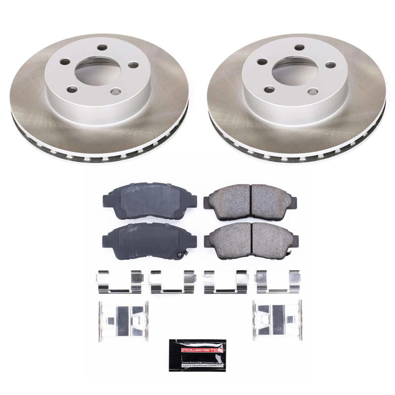 Power Stop 97-01 Mercury Mountaineer Front Semi-Coated Rotor Kit Power Stop 97-01 Mercury Mountaineer Front Semi-Coated Rotor Kit