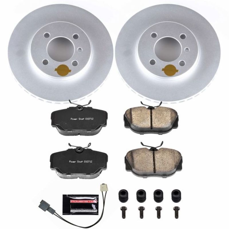 Power Stop 91-92 BMW 318i Front Z23 Evolution Sport Coated Brake Kit Power Stop 91-92 BMW 318i Front Z23 Evolution Sport Coated Brake Kit