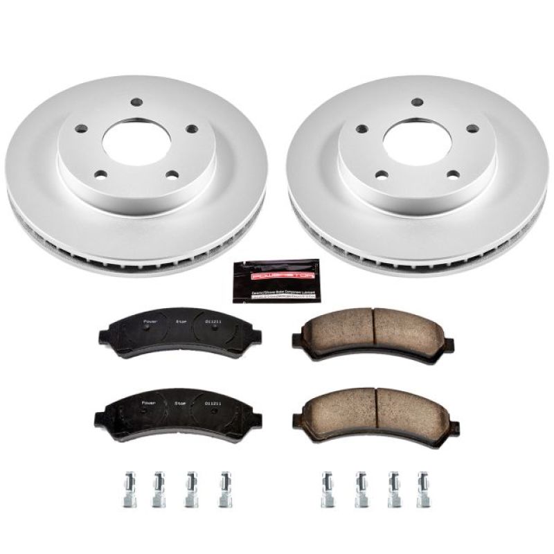 Power Stop 97-05 Chevrolet Blazer Front Z17 Evolution Geomet Coated Brake Kit Power Stop 97-05 Chevrolet Blazer Front Z17 Evolution Geomet Coated Brake Kit