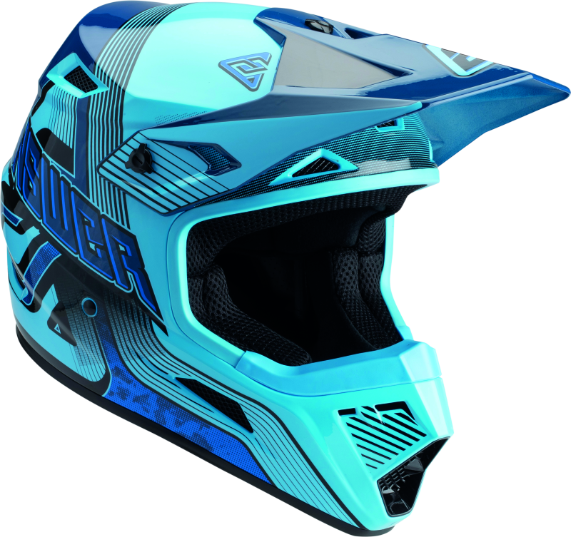Answer AR1 Vendetta Helmet Blue/Dark Blue Youth - Large Answer AR1 Vendetta Helmet Blue/Dark Blue Youth - Large