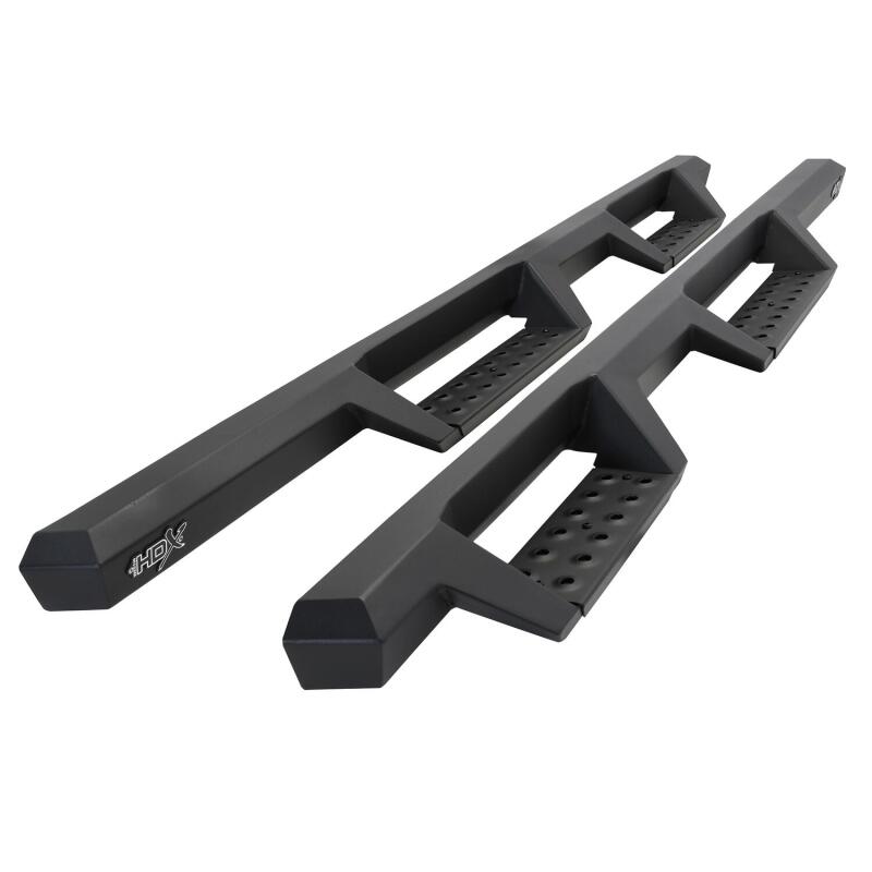 Westin/HDX 2021+ Ford Bronco Drop Nerf Step Bars - Textured Black Westin/HDX 2021+ Ford Bronco Drop Nerf Step Bars - Textured Black