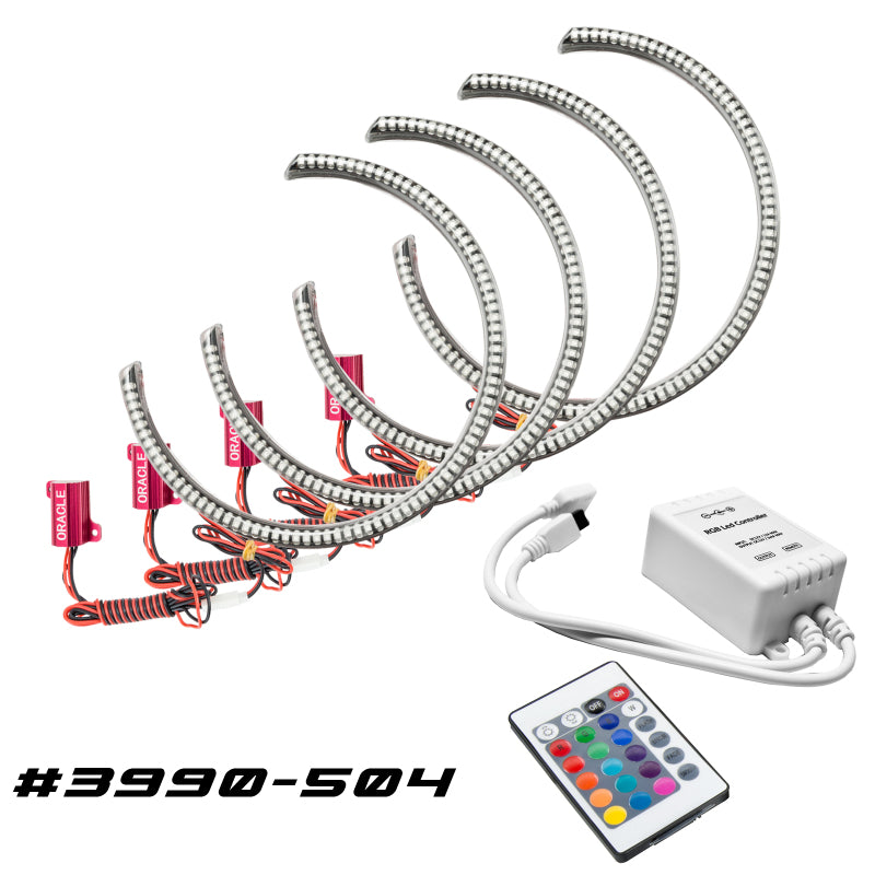 Oracle Dodge Challenger 15-21 LED Waterproof Halo Kit - ColorSHIFT w/ Simple Controller Oracle Dodge Challenger 15-21 LED Waterproof Halo Kit - ColorSHIFT w/ Simple Controller