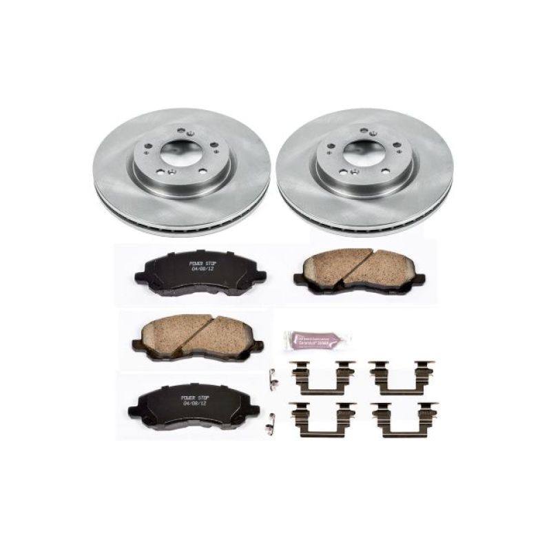 Power Stop 06-12 Mitsubishi Eclipse Front Autospecialty Brake Kit Power Stop 06-12 Mitsubishi Eclipse Front Autospecialty Brake Kit