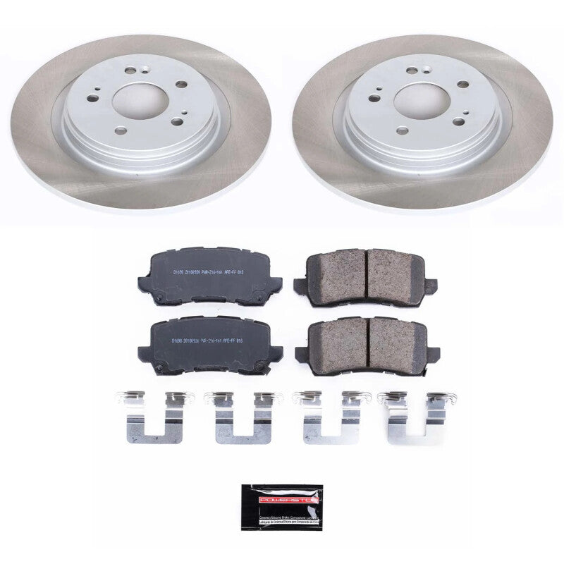 Power Stop 18-20 Honda Odyssey Rear Semi-Coated Rotor Kit Power Stop 18-20 Honda Odyssey Rear Semi-Coated Rotor Kit