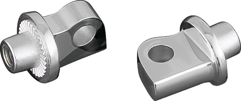 Kuryakyn Splined Male Mount Adapter Chrome Kuryakyn Splined Male Mount Adapter Chrome
