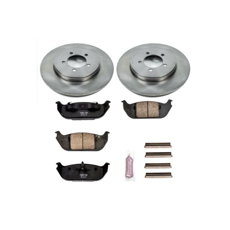 Power Stop 03-05 Lincoln Aviator Rear Autospecialty Brake Kit Power Stop 03-05 Lincoln Aviator Rear Autospecialty Brake Kit