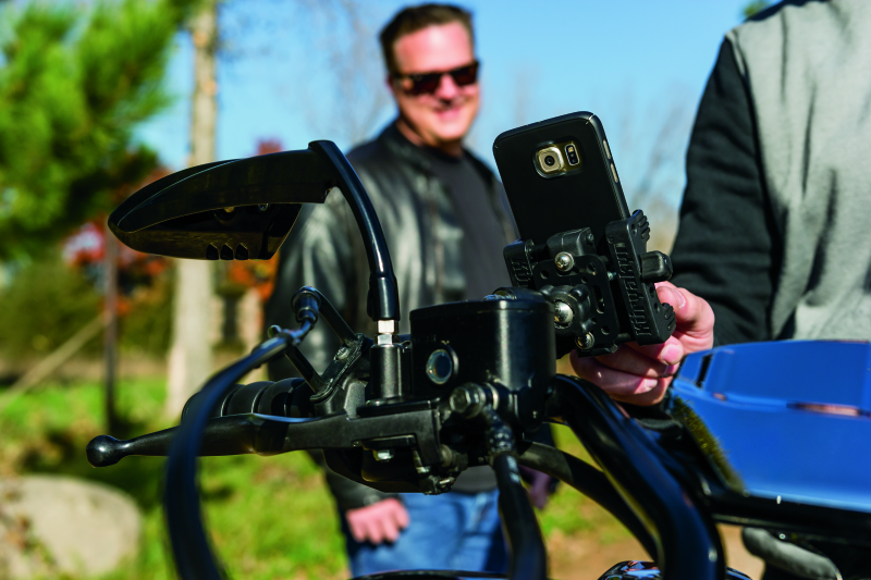 Kuryakyn Tech Connect Perch Mount Black Standard Kuryakyn Tech Connect Perch Mount Black Standard