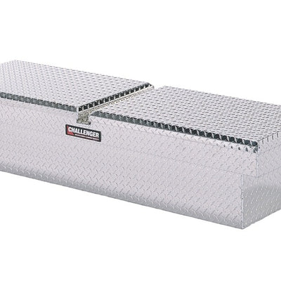 Lund 04-10 Chevy Colorado Ext. Cab (All Beds Gull-Wing Crossover) Challenger Tool Box - Brite