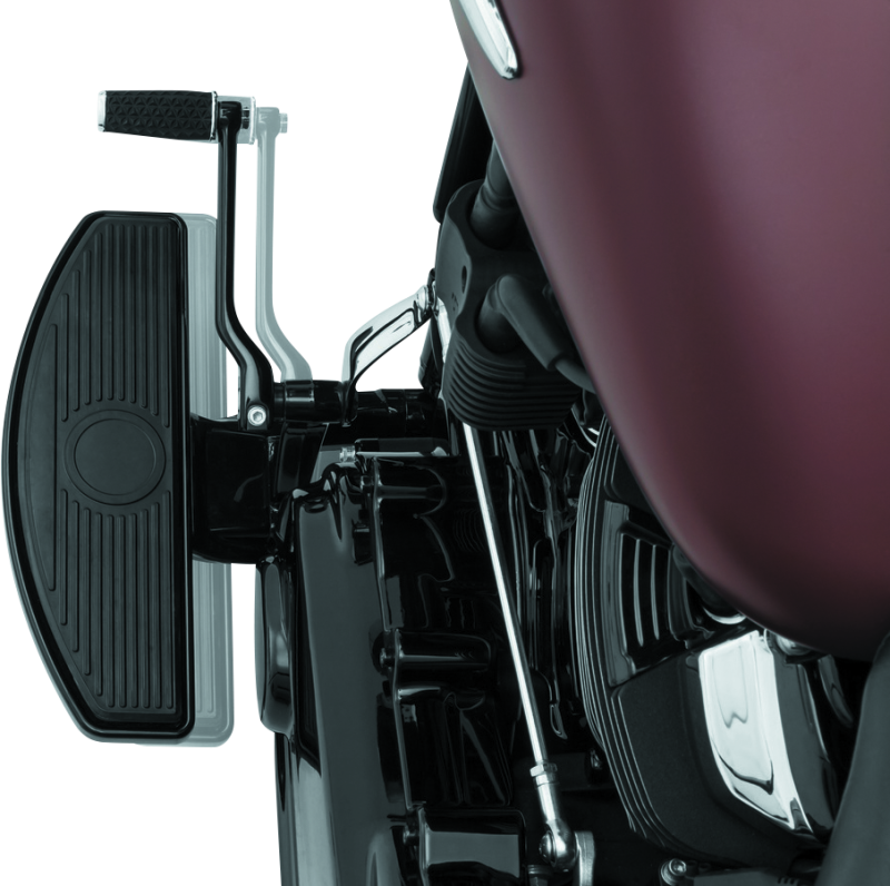 Kuryakyn Driver Floorboard Spacers 18-Up Softail Models Gloss Black Kuryakyn Driver Floorboard Spacers 18-Up Softail Models Gloss Black