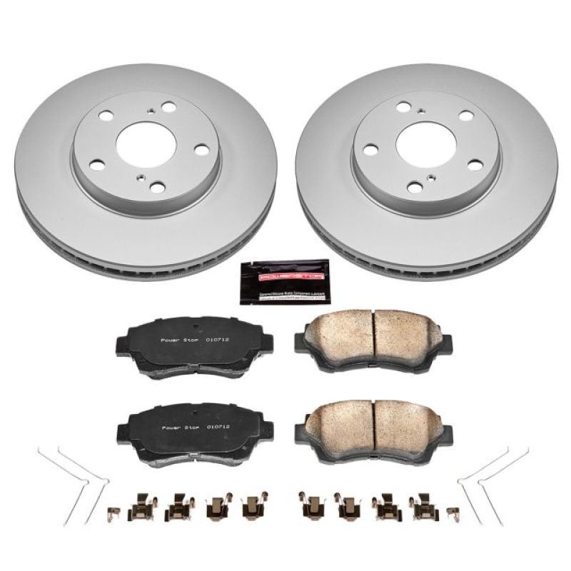 Power Stop 92-96 Lexus ES300 Front Z17 Evolution Geomet Coated Brake Kit Power Stop 92-96 Lexus ES300 Front Z17 Evolution Geomet Coated Brake Kit