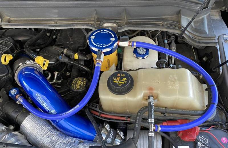Sinister Diesel 11-16 Ford Powerstroke 6.7L (Engine Mount) Coolant Filtration System Sinister Diesel 11-16 Ford Powerstroke 6.7L (Engine Mount) Coolant Filtration System