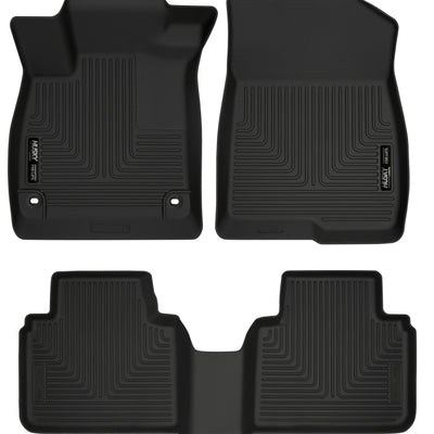 Husky Liners 2018 Honda Accord WeatherBeater Black Front & 2nd Seat Floor Liners