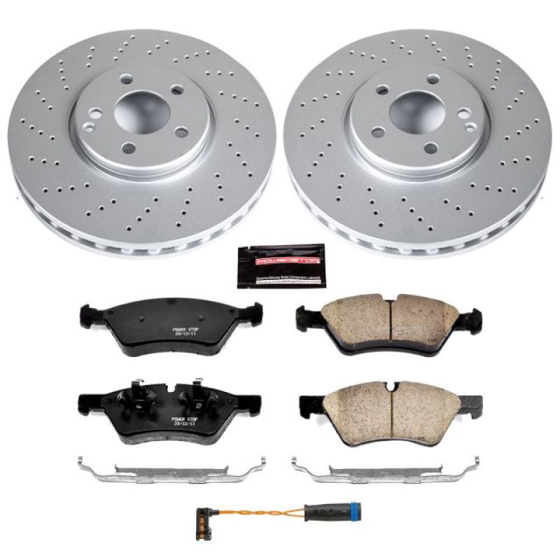 Power Stop 07-09 Mercedes-Benz E350 Front Z23 Evolution Sport Coated Brake Kit Power Stop 07-09 Mercedes-Benz E350 Front Z23 Evolution Sport Coated Brake Kit