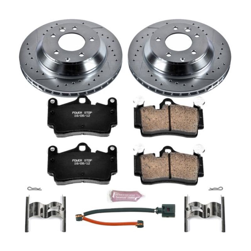 Power Stop 07-15 Audi Q7 Rear Z23 Evolution Sport Brake Kit Power Stop 07-15 Audi Q7 Rear Z23 Evolution Sport Brake Kit