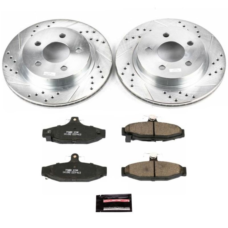 Power Stop 93-97 Chevrolet Camaro Rear Z23 Evolution Sport Brake Kit Power Stop 93-97 Chevrolet Camaro Rear Z23 Evolution Sport Brake Kit