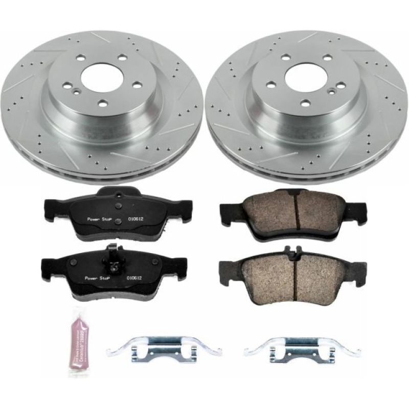 Power Stop 12-18 Mercedes-Benz CLS550 Rear Z23 Evolution Sport Brake Kit Power Stop 12-18 Mercedes-Benz CLS550 Rear Z23 Evolution Sport Brake Kit