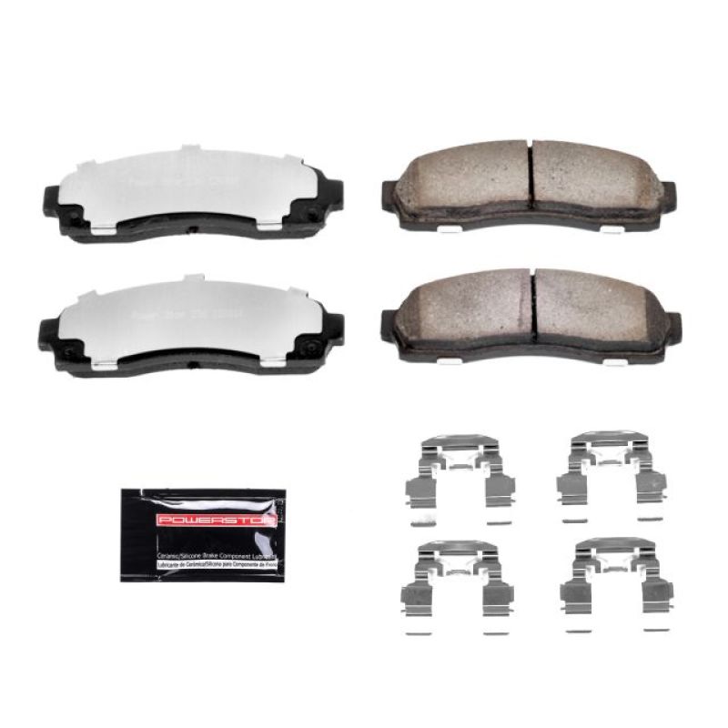 Power Stop 05-06 Chevrolet Equinox Front Z36 Truck & Tow Brake Pads w/Hardware Power Stop 05-06 Chevrolet Equinox Front Z36 Truck & Tow Brake Pads w/Hardware