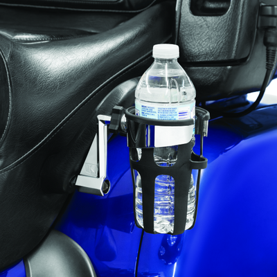 Kuryakyn Reflex Drink Holder 01-17 GL1800 Passenger Mount Chrome