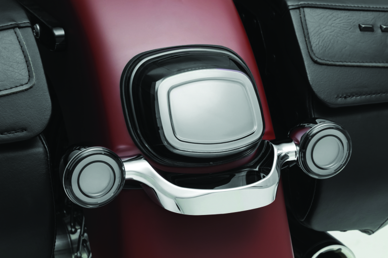 Kuryakyn Tracer L.E.D. Front Turn Signal Insert, Red Light, Smoke Lens 1156 Kuryakyn Tracer L.E.D. Front Turn Signal Insert, Red Light, Smoke Lens 1156