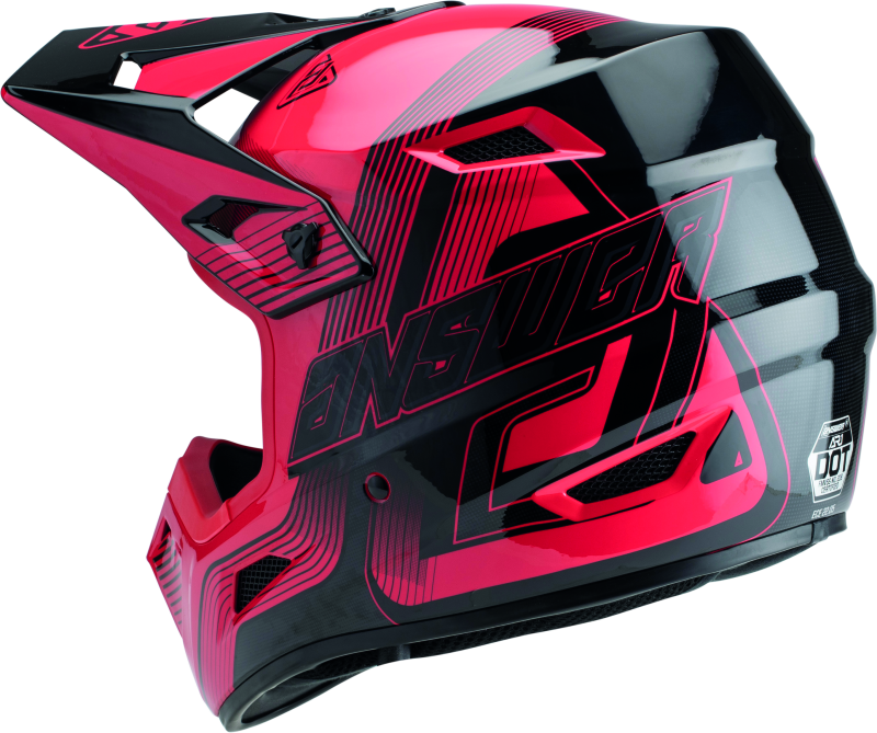 Answer AR1 Vendetta Helmet Red/Black Youth - Small Answer AR1 Vendetta Helmet Red/Black Youth - Small