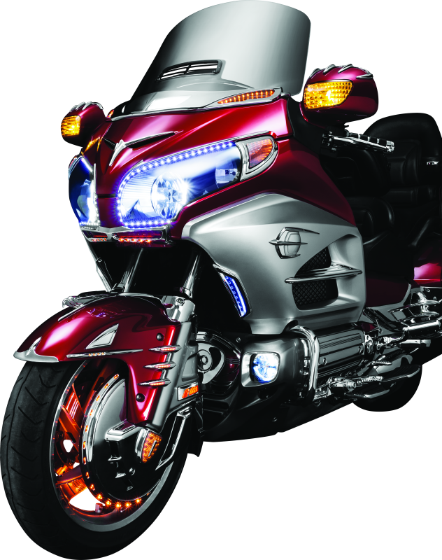 Kuryakyn Deco Eagle Fender Ornament 01-22 Honda GL1800 Chrome Kuryakyn Deco Eagle Fender Ornament 01-22 Honda GL1800 Chrome