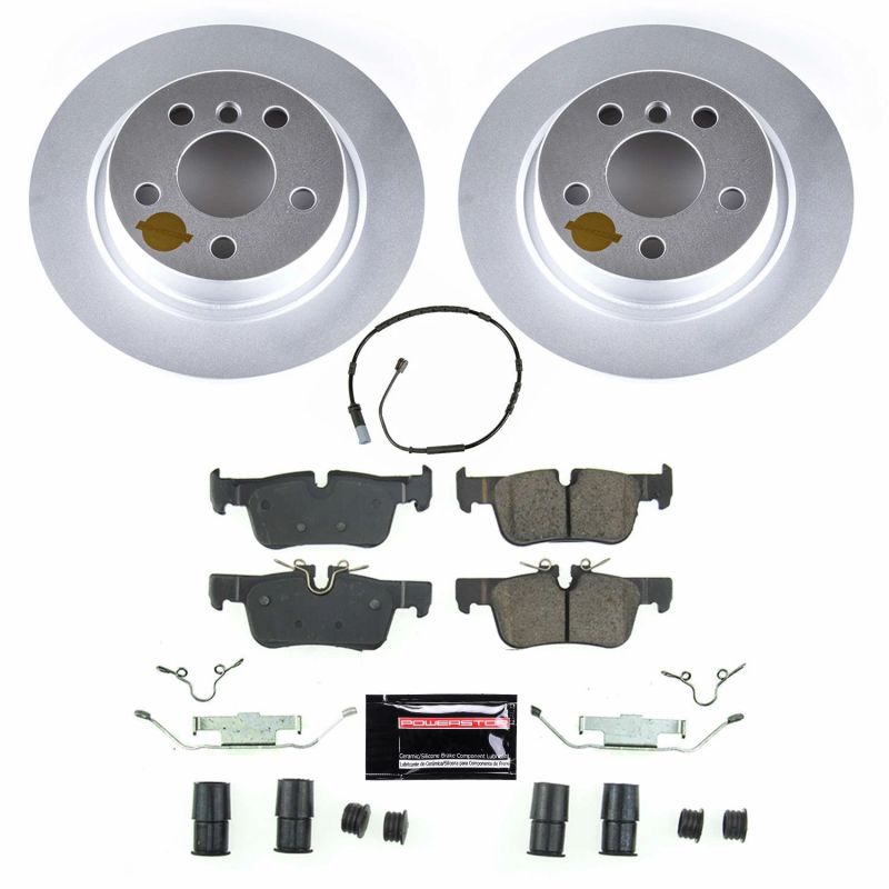 Power Stop 14-19 BMW i3 Rear Z23 Evolution Sport Coated Brake Kit Power Stop 14-19 BMW i3 Rear Z23 Evolution Sport Coated Brake Kit